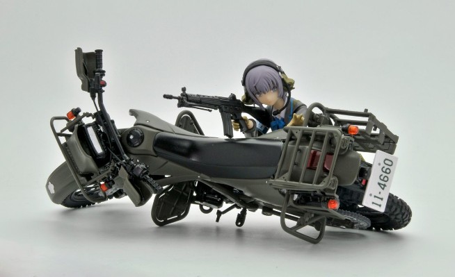 小军械库 LM001 陆上自卫队侦查摩托 KLX250
