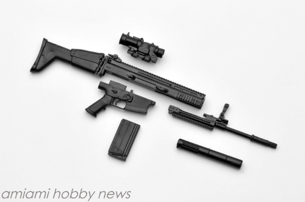 小军械库 LAL01 SCAR-H Black receiver .ver 