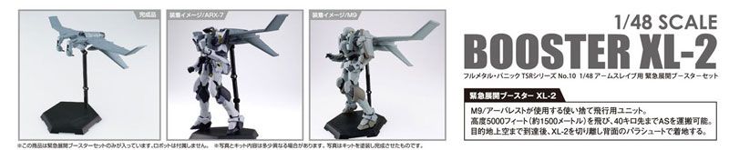全金属狂潮TSR No.10 1/48 アームスレイブ用 紧急展开火精灵SET[AOSHIMA]《発売済・在库品》