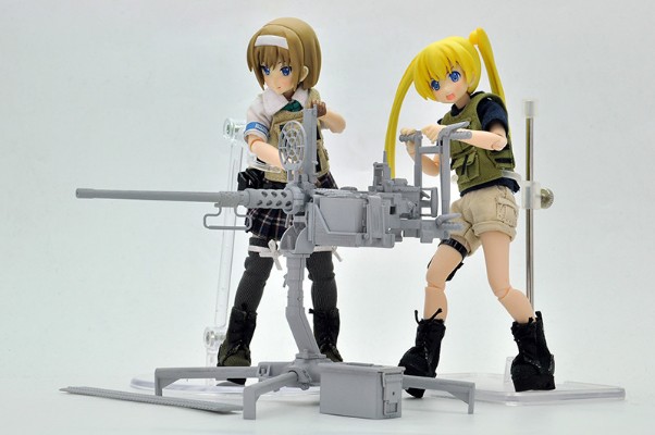 小军械库 LD009 M2重机关枪(对空枪架)