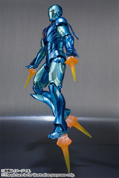 S.H.Figuarts 钢铁侠 Mark3 潜行蓝配色版