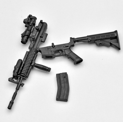 小军械库 LA001 M4A1卡宾枪