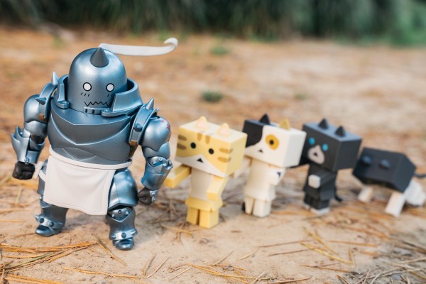 ニャンボー figure collection よつばと! 阿楞 Bicolor(black) 