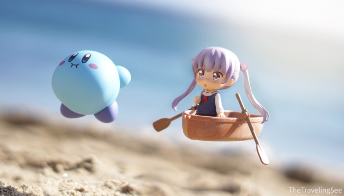 粘土人#786 星之卡比 冰卡比