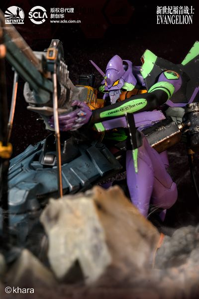 EVA初号机屋岛作战