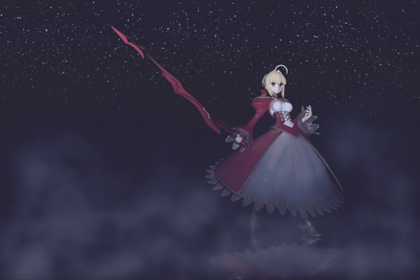 超级景品 フェイト／エクステラ セイバーエクストラ 