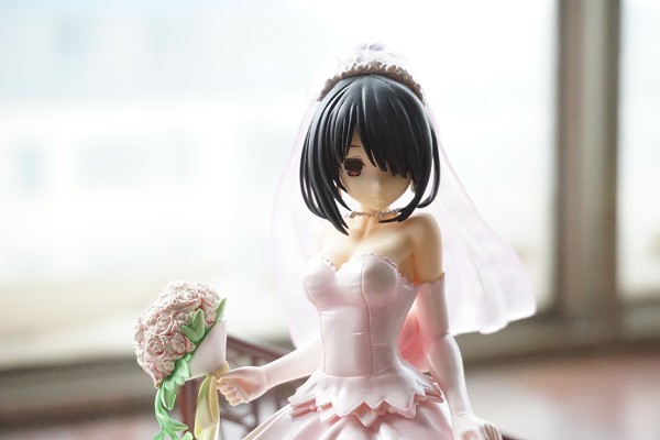 约会大作战Ⅱ 时崎狂三 婚纱 粉色