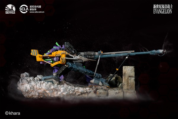 EVA初号机屋岛作战