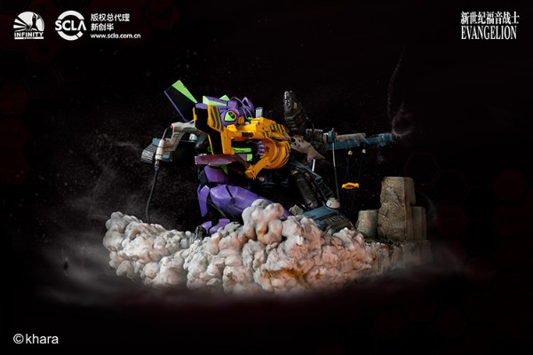 EVA初号机屋岛作战