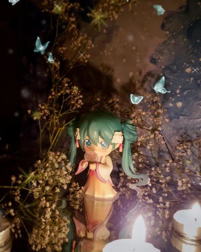 粘土人#539 初音未来 中秋明月