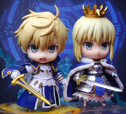 粘土人#842-DX Fate/Grand Order 亚瑟・潘德拉贡 灵基再临 Ver.