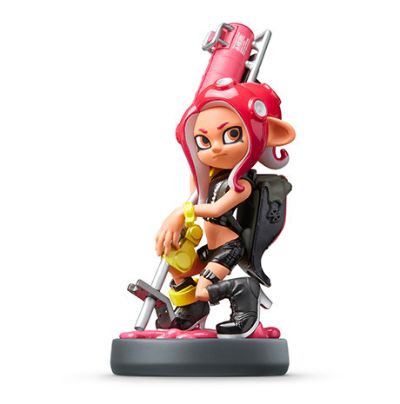 amiibo 斯普拉遁系列 斯普拉遁2 章鱼 女孩