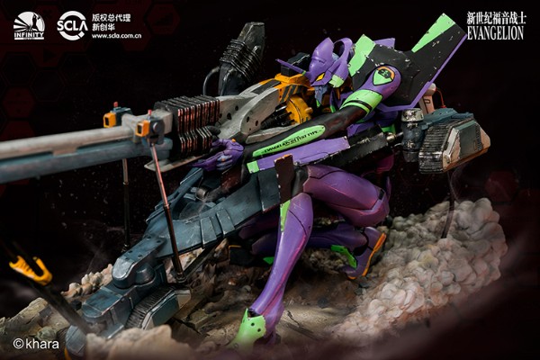 EVA初号机屋岛作战