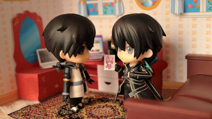 粘土人#750b 剧场版 刀剑神域 桐人 序列之争