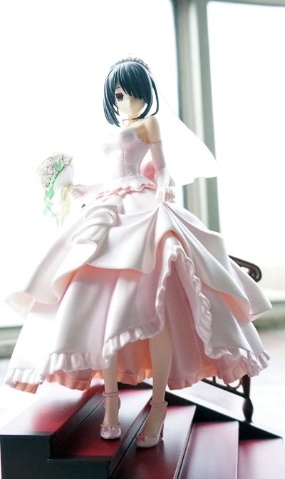 约会大作战Ⅱ 时崎狂三 婚纱 粉色