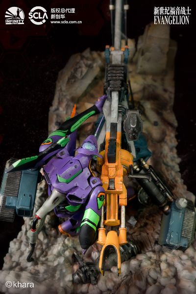 EVA初号机屋岛作战