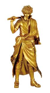 ジャンプ50周年 アニバーサリー手办 银魂 坂田银时 Gold 