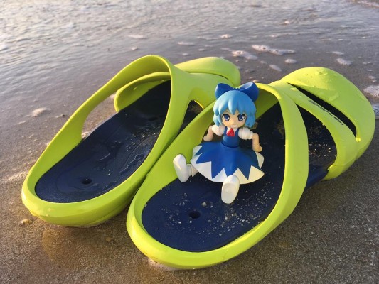 まめしき 东方Project 琪露诺 可动手办