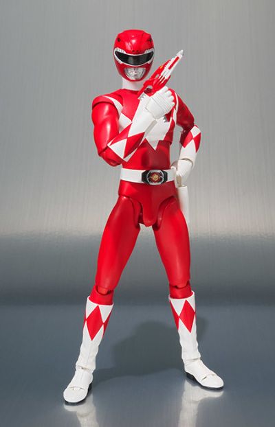 SH Figuarts 恐龙战队 红衣战士&Jason Lee Scott无头盔版