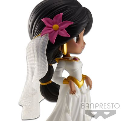 Q Posket 阿拉丁 ジャスミン White 