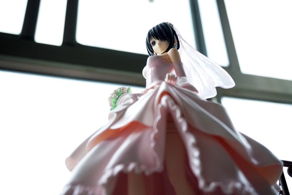 约会大作战Ⅱ 时崎狂三 婚纱 粉色