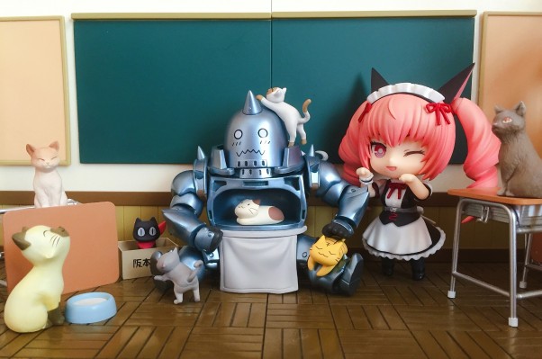 粘土人#796 钢之炼金术师 阿尔冯斯・艾尔利克