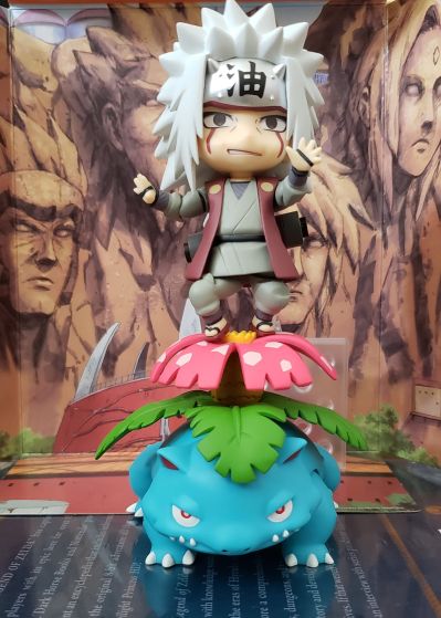 粘土人#886 火影忍者 疾风传 自来也 与 蛤蟆文太