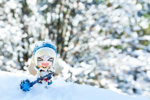 粘土人 #376 怪物猎人4 猎人&战斗猫 乌鲁克装备 完整动作版