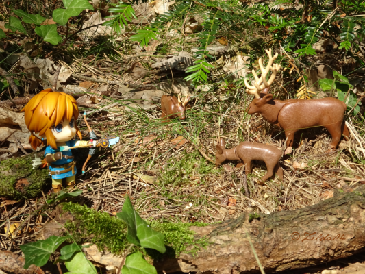 粘土人#733 塞尔达传说 旷野之息 林克 旷野之息