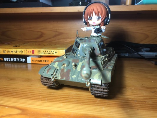 粘土人#310 少女与战车 西住美穗