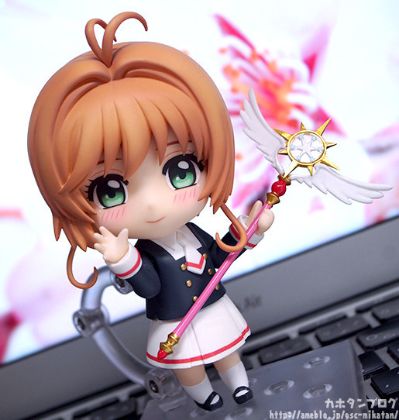 粘土人#918  魔卡少女樱 透明牌篇 木之本樱 友枝中学校服