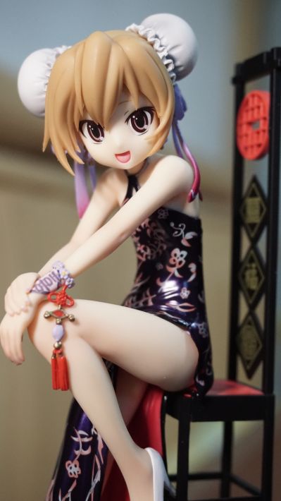 龙与虎 逢坂大河 中式黑旗袍Ｖｅｒ．