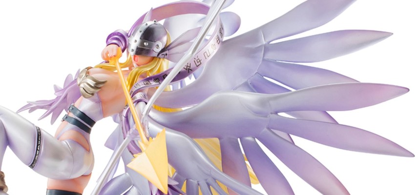 Precious G.E.M. 数码暴龙大冒险 天女兽 Holy Arrow ver.  付发光底座