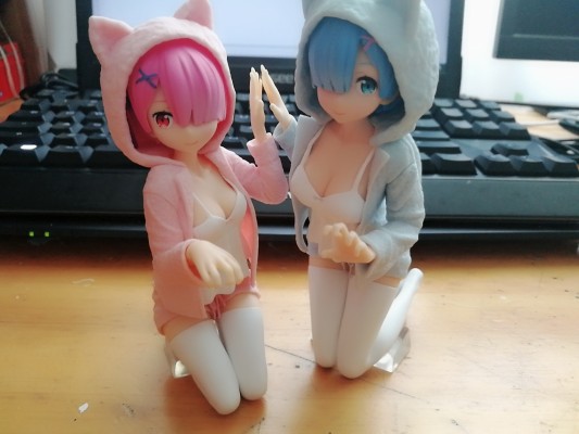 一番赏 Re：从零开始的异世界生活 蕾姆&拉姆 猫咪装