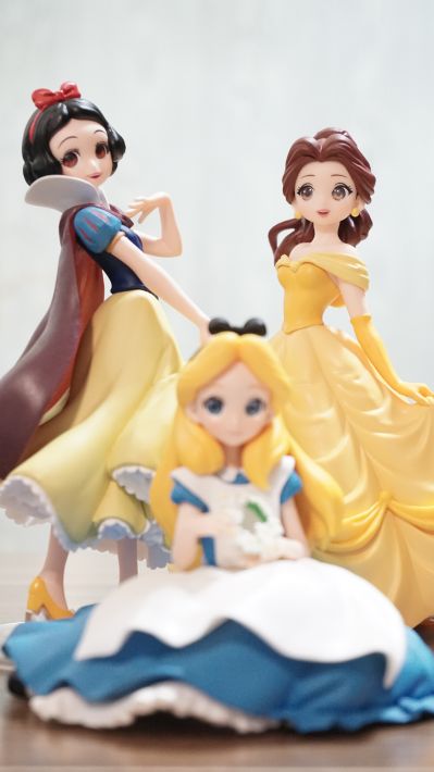 Disney Characters Crystalux 美女と野獣 ベル 