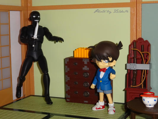 figFIX #SP-001 江户川柯南 + figma #SP-058 犯人