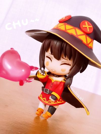 粘土人#851 为美好的世界献上祝福！2 惠惠&豆助 校服版