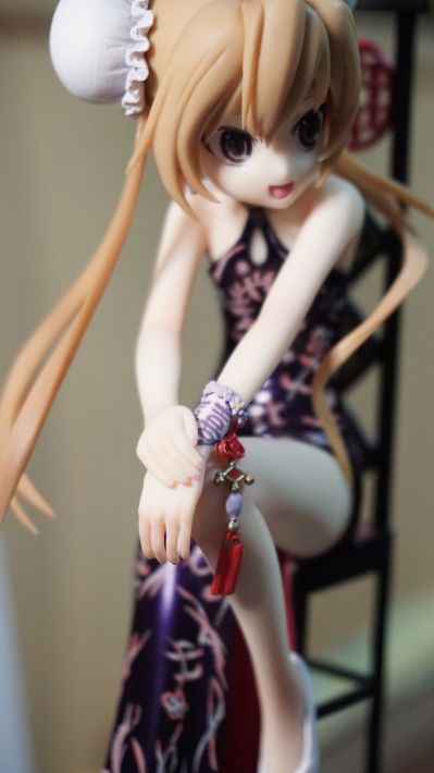 龙与虎 逢坂大河 中式黑旗袍Ｖｅｒ．