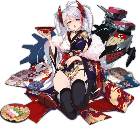 碧蓝航线 欧根亲王 	百花缭乱ver