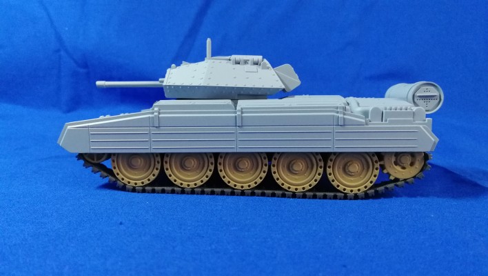 迷你黏土人 少女与战车 剧场版 橙黄白毫