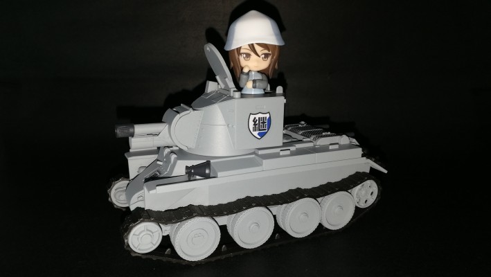 迷你黏土人 少女与战车 秋山优花里 