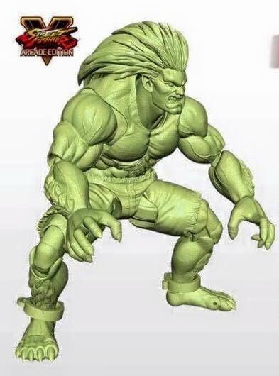 S.H.F 街霸V アーケードエディション ブランカ 