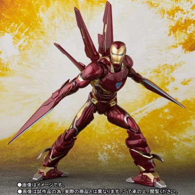S.H.Figuarts 复仇者联盟3：无限战争 钢铁侠Mark 50 纳米武器套装