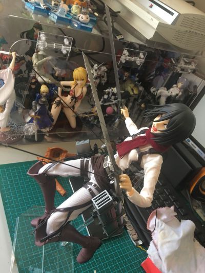 仿真可动角色#648 进击的巨人 三笠·阿克曼 初回生産限定仕様