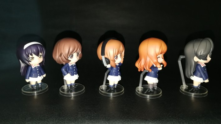 迷你黏土人 少女与战车 剧场版 橙黄白毫