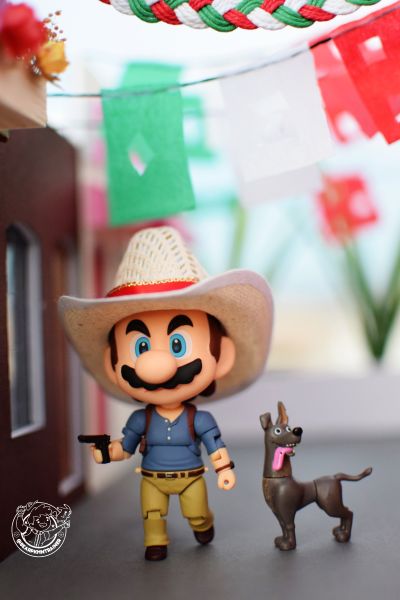 粘土人#473  超级马力欧系列 马力欧