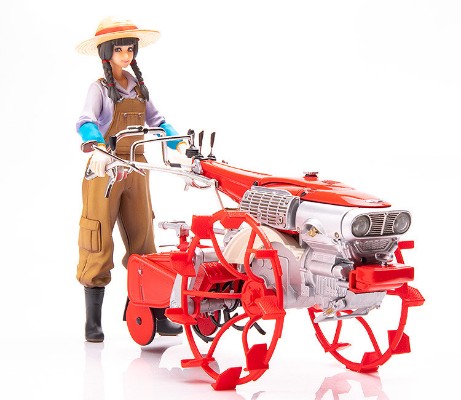 MF-28 Inaho with Honda耕运机 F90 水田车轮ver.