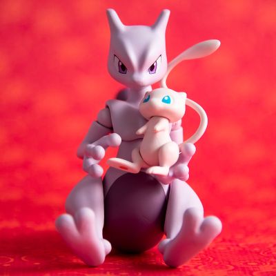 粘土人#875 精灵宝可梦 坂木&超梦