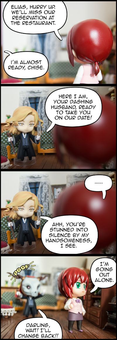 粘土人 #666  魔法使的新娘 艾利亚斯・恩滋华斯