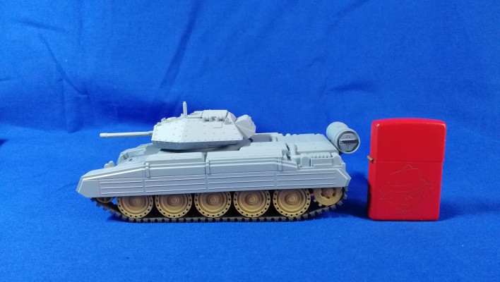 迷你黏土人 少女与战车 剧场版 橙黄白毫